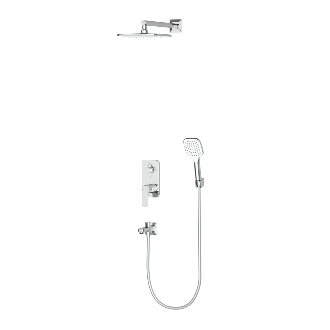 Agora Mix 2+1 Way Shower System Chrome