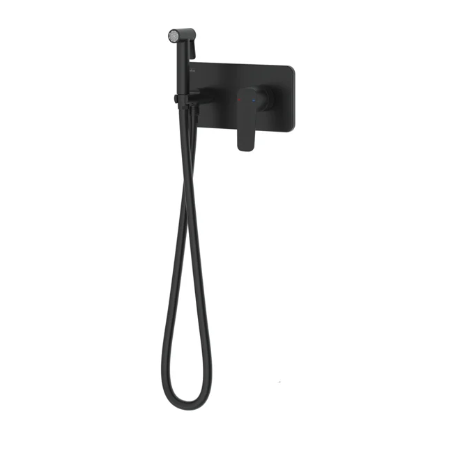 Alia Shut-off Set - Dual Water Inlet Matte Black