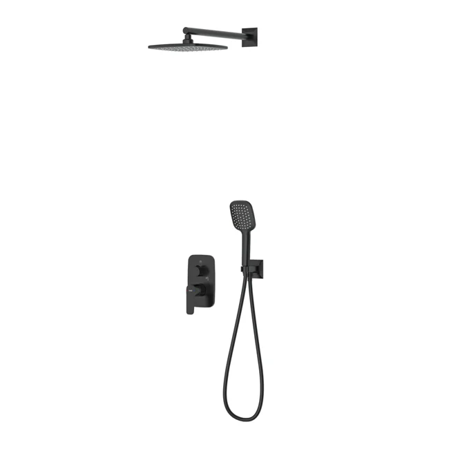 Anka Mix 2 Way Shower System Matte Black
