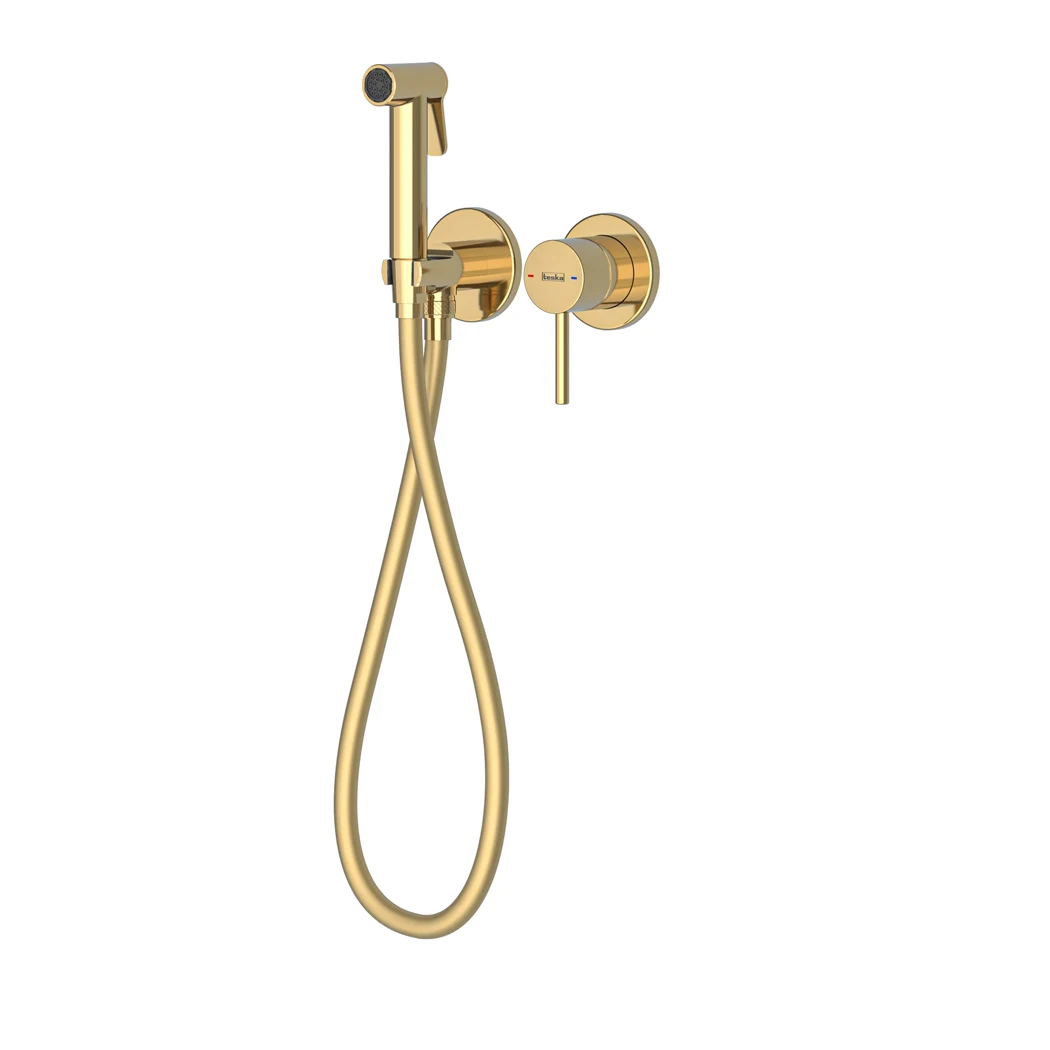 Atlas Tera Shut-off Set - Dual Water Inlet Gold (PVD)