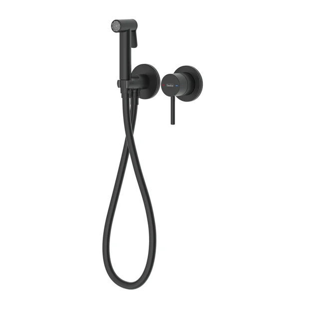 Atlas Tera Shut-off Set - Dual Water Inlet Matte Black