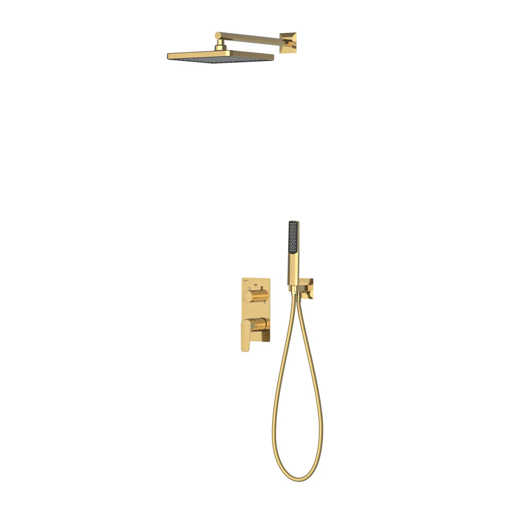 Ciera Pro Mix 2 Way Shower System Gold (PVD)