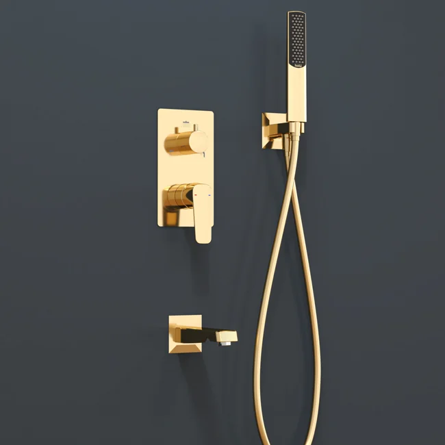 Ciera Pro Mix 3 Way Shower System Gold (PVD) — view 2