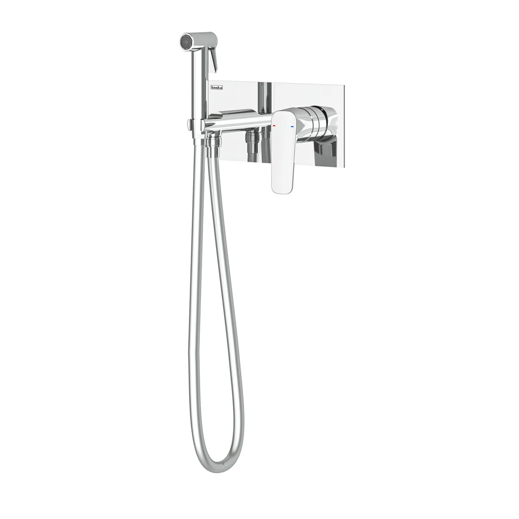 Elsa Pro Shut-off Set - Dual Water Inlet Chrome