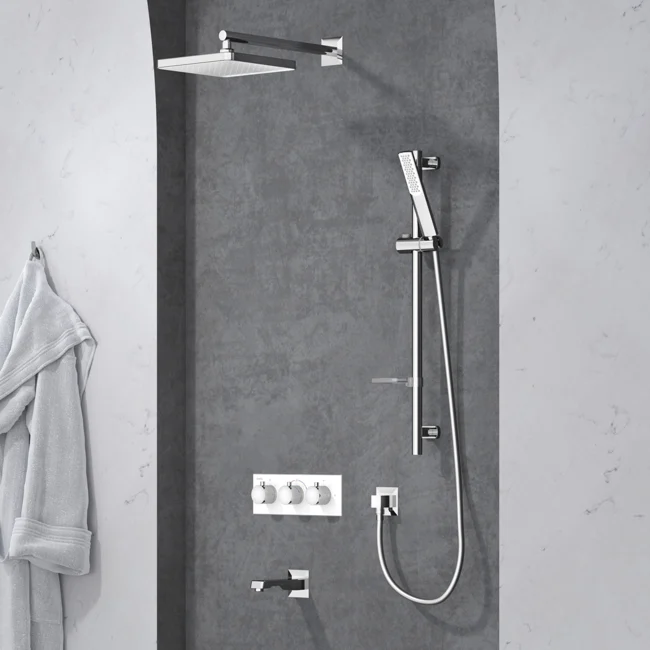 Ganj Shower Column Stick Hand Shower Matte Black — view 2