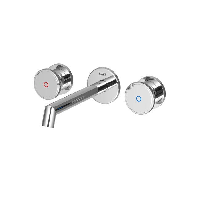 Grande Shine Concealed Bathroom Sink Faucet Chrome