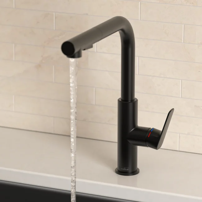 Lavin Kitchen Sink Faucet with pull-out sprayer Chrome — view 2