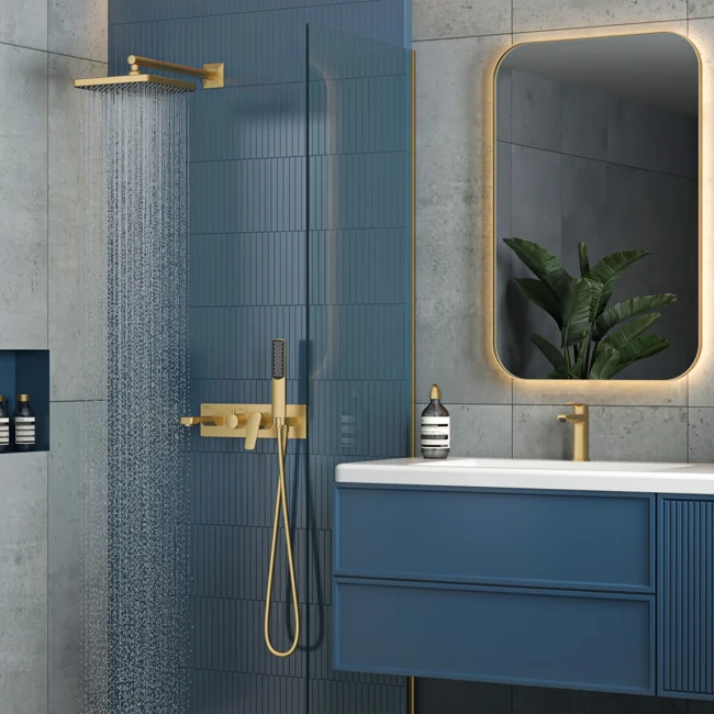 Life Pro 3 Way Shower System Gold (PVD) — view 2