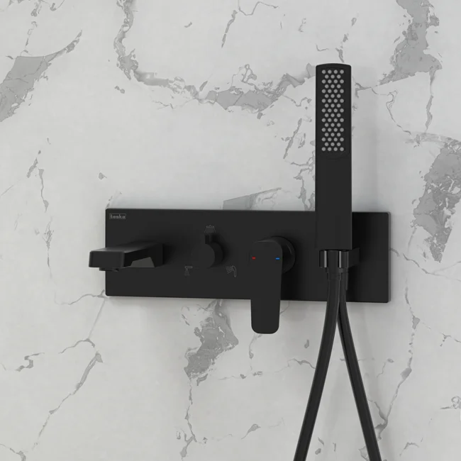Life Mix 3 Way Shower System Matte Black — view 2