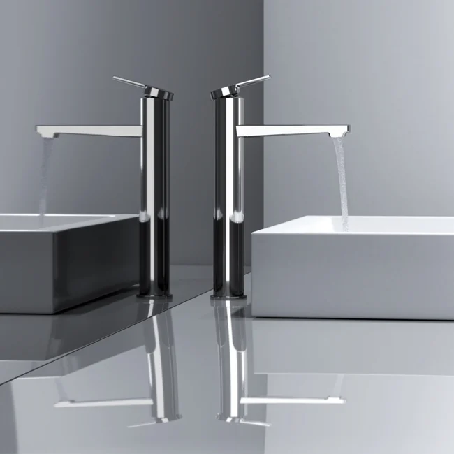 Liva Leo L Bathroom Sink Faucet Matte Black — view 2