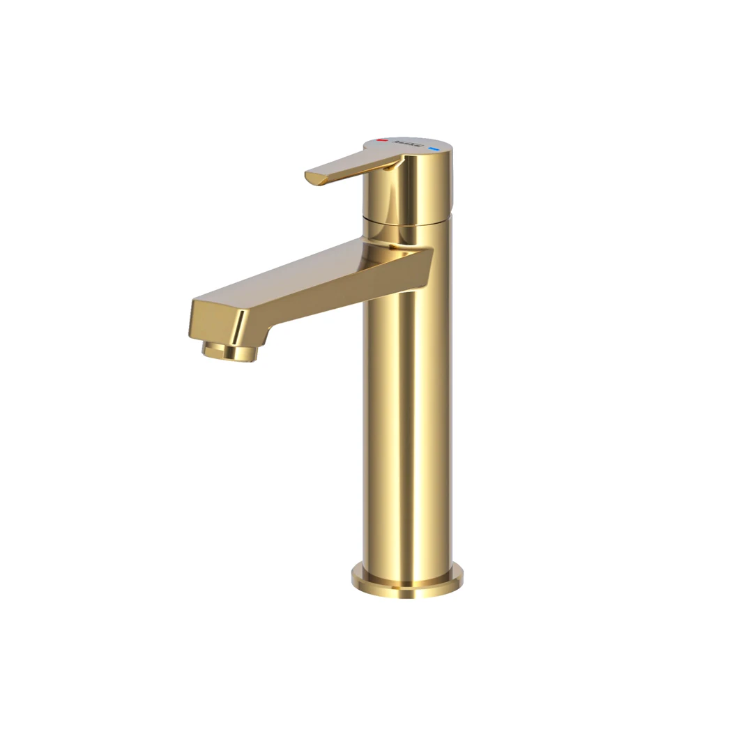 Liva Leo S Bathroom Sink Faucet Gold (PVD)
