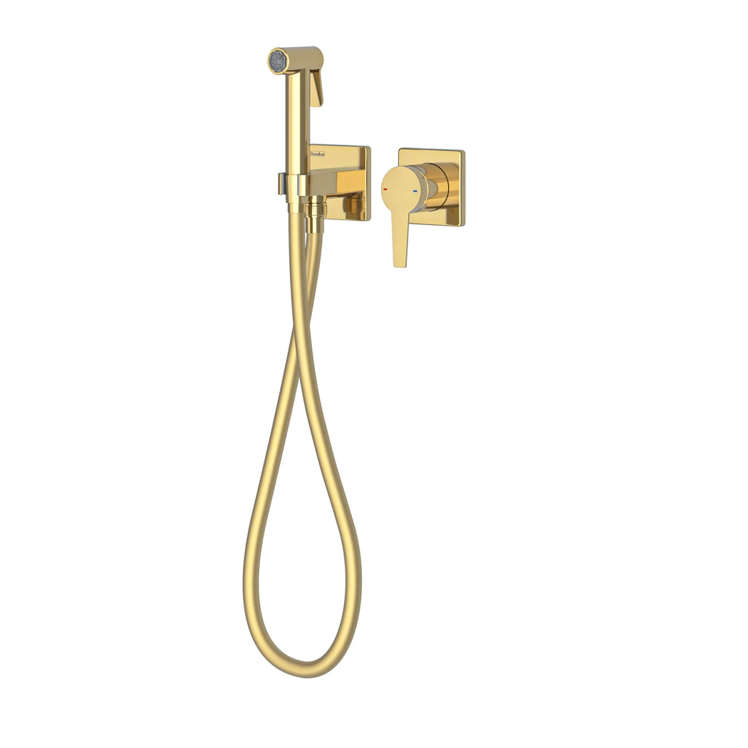 Liva Tera Shut-off Set - Dual Water Inlet Gold (PVD)