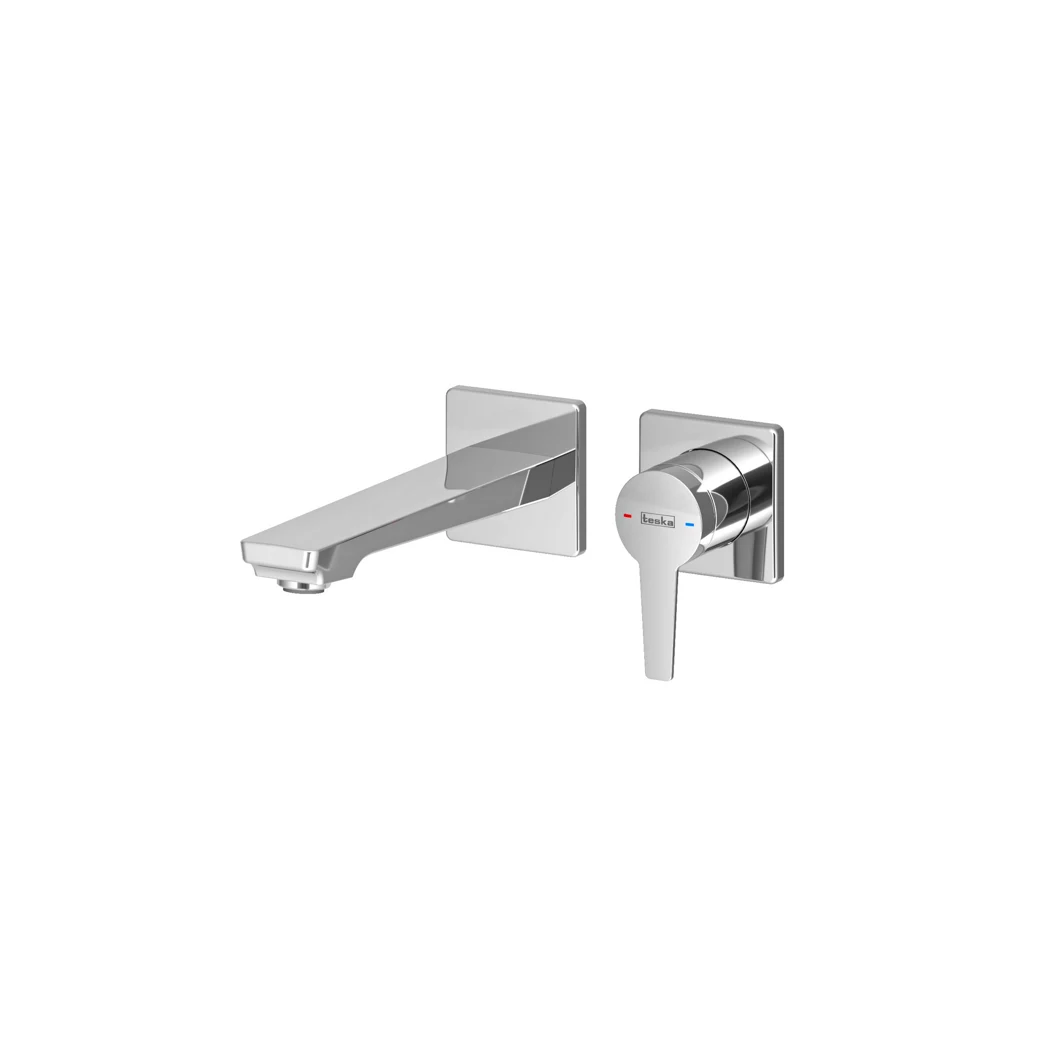 Liva Concealed Bathroom Sink Faucet Chrome