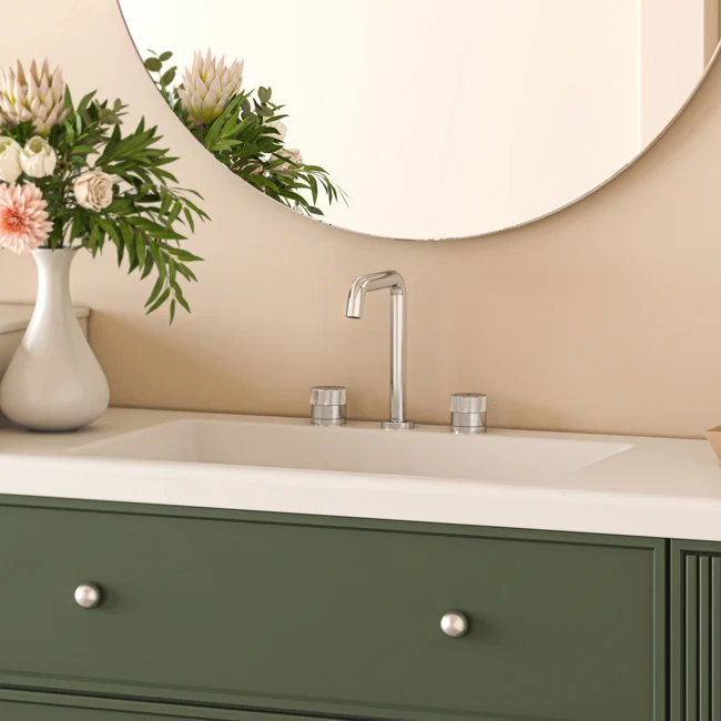 Norma Plus Bathroom Sink Faucet Chrome — view 2