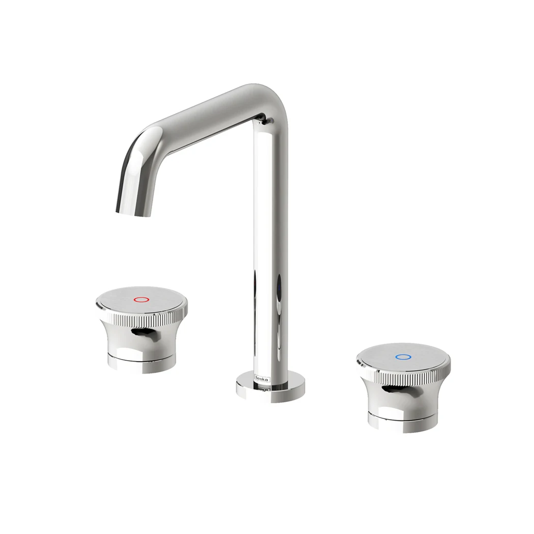 Norma Shine Bathroom Sink Faucet Chrome