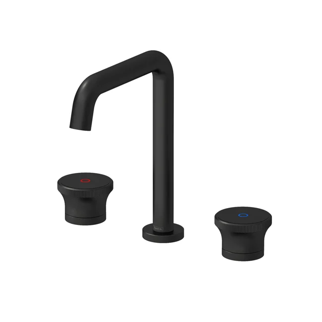 Norma Shine Bathroom Sink Faucet Matte Black