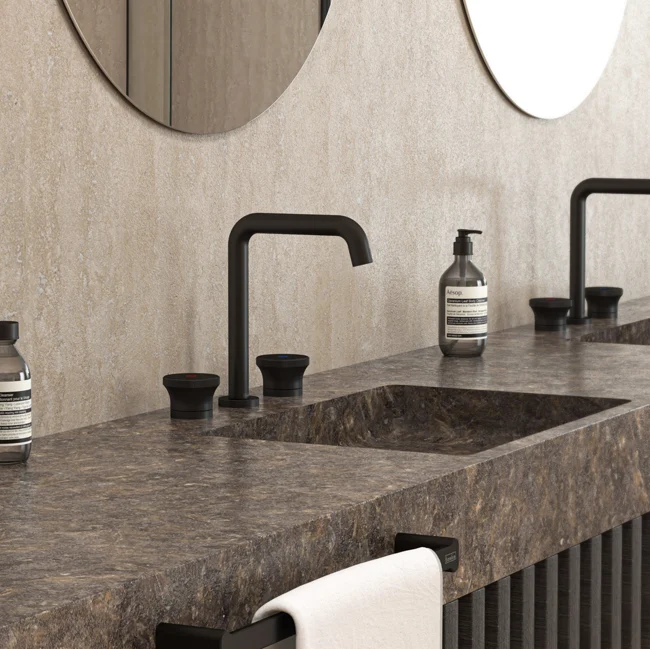Norma Shine Bathroom Sink Faucet Matte Black — view 3