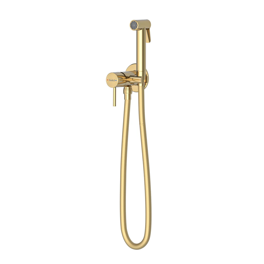 Pulito Shut-off Set - Dual Water Inlet Gold (PVD)