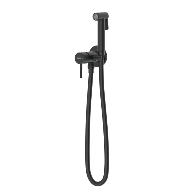 Pulito Shut-off Set - Dual Water Inlet Matte Black