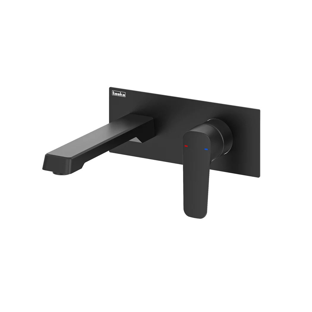 Quasar Pro Concealed Bathroom Sink Faucet Matte Black