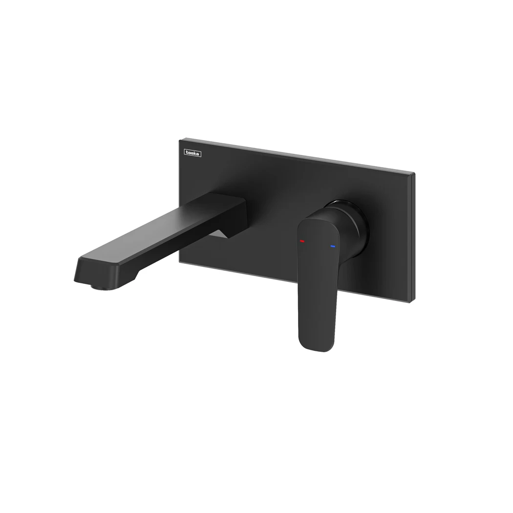 Quasar Concealed Bathroom Sink Faucet Matte Black