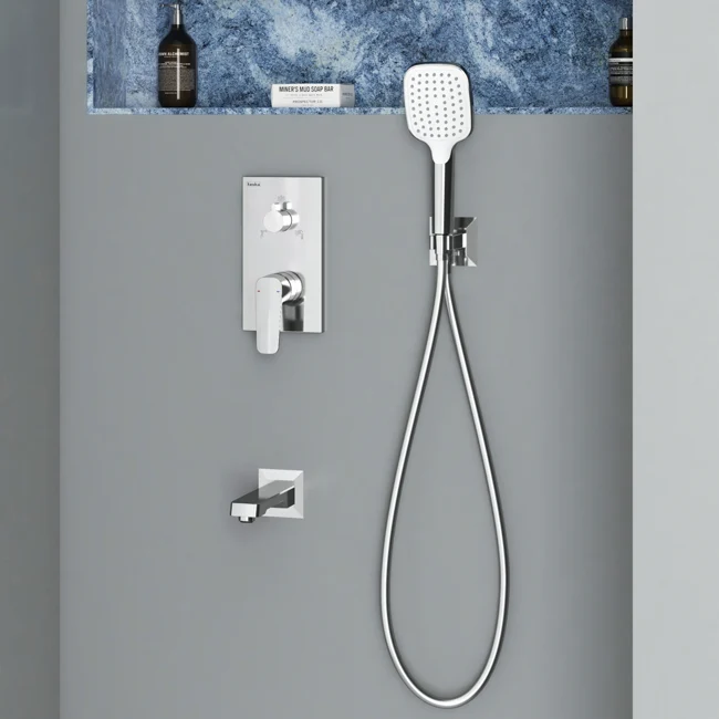 Simena Mix 3 Way Shower System Chrome — view 2