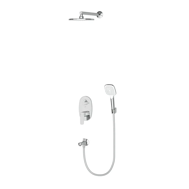 Tenedos Mix 2+1 Way Shower System Chrome
