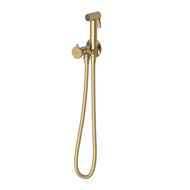Turn Shut-off Set - Single Water Inlet Gold (PVD)