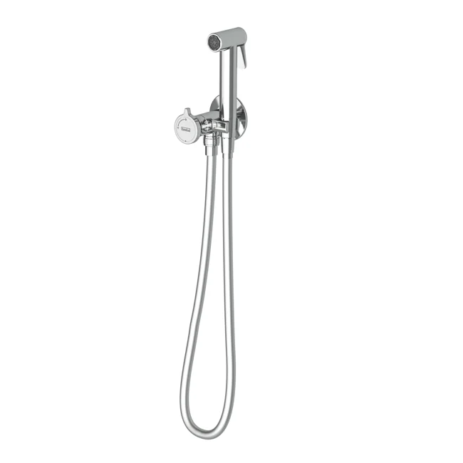 Turn Shut-off Set - Single Water Inlet Chrome